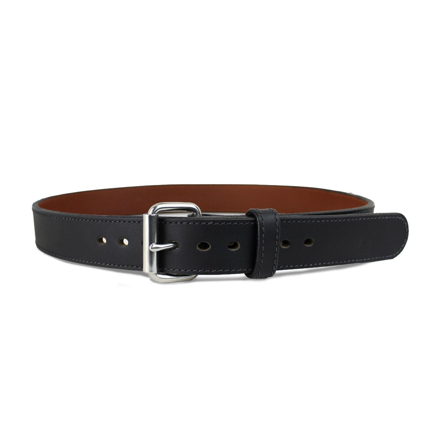 Reinforced Steel Core Leather Gun Belt