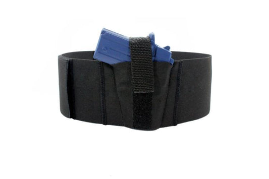 black one gun belly band holster