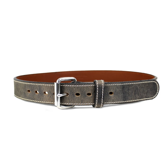 Reinforced Steel Core Leather Gun Belt