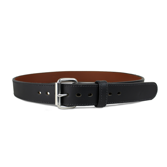 Reinforced Steel Core Leather Gun Belt