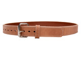 Natural Steel Core Full Grain Leather Gun Belt